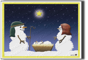 Snowmen Nativity